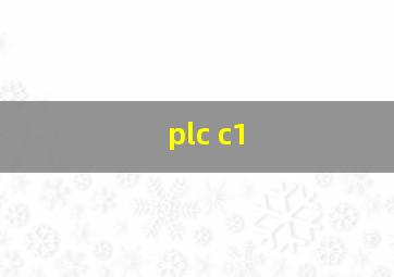 plc c1